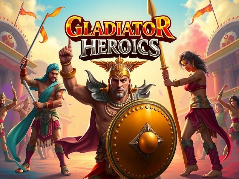 Gladiator Heroics Holi festival arena